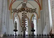 Triumpfkreuz in der Katharinenkirche zu L�beck (Mai 2011)
