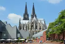 K�lner Dom - Ostseite - 31.07.2014