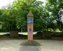 Herbolzheim, Denkmal f�r die Gefallenen der Weltkriege, Juli 2014