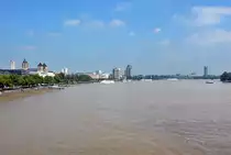 Konrad-Adenauer-Ufer (linksrheinisch) bis zur Zoobr�cke in K�ln - 31.07.2014