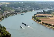 Rheinbogen n�rdlich von K�nigswinter - 03.07.2014