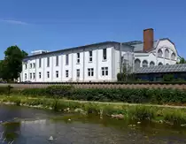 Freiburg, das E-Werk an der Dreisam im Stadtteil St�hlinger, das um 1900 erbaute ehemalige Elektrit�tswerk ist seit 1989 ein Kulturzentrum, Juni 2014