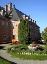 Kloster Mont St. Odile, erbaut im 12. Jahrhundert, heute bedeutenster Wallfahrtsort im Elsa� (04.10.2014)