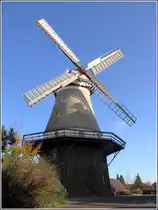 Die Windm�hle in D�rverden, ein Galerieholl�nder, wurde 1857 erbaut. Bereits 1148 wurde ein Windm�hle an dieser Stelle urkundlich erw�hnt. 01.11.2014