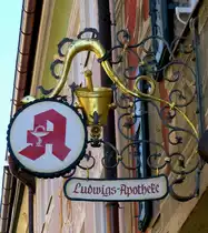 Garmisch-Partenkirchen, Ludwigs-Apotheke, Aug.2014