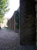�berrest der alten Stadtmauer Duisburg 