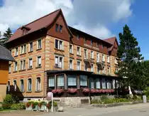 Sch�nwald im Schwarzwald, das Kurhaus Viktoria, Ende des 18.Jahrhunderts erbaut, geh�rte bis in die 1930er Jahre zu den f�hrenden Hotels im Schwarzwald, Aug.2014