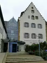 Neckarsulm, das 1956 er�ffnete Deutsche Zweirad-und NSU-Museum befindet sich im Deutschordensschlo�, geh�rt zu den gr��ten historischen Sammlungen dieser Art in Deutschland, Sept.2014 