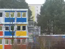 Fl�chtlingsheim und Plattenbau: Das Allendeviertel in K�penick nahe dem Gro�en M�ggelsee ist beschaulich, nicht alle nehmen die Pflicht zur Hilfe auf die leichte Schulter. 18.12.2014