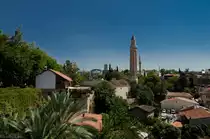 Blick �ber einen Teil der Altstadt Antalyas mit den Minarets im Hintergrund. Aufnahmedatum 11.09.2014