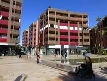 Marrakesch, Place du 16 Novembre im Gu�liz Viertel. 25.12.2014