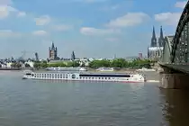 K�ln - Rheinufer/Fischmarkt, Dom und Gro� St. Martin - 31.07.2014