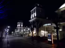 Das Kurhaus in Binz am Abend vom 11.Januar 2015.