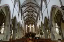 Abtsgm�nd, Mittelschiff der St. Michael Kirche (15.02.2015)