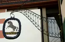 Freiburg, Hotel-Restaurant  Rappen  am M�nsterplatz, Jan.2015