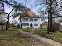 Dornstadt, Pfarrhaus in der Hirschbrunner Stra�e (18.03.2015)