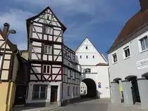 Oettingen, Stadttor Zwinger in der Hofgasse (18.03.2015)