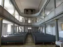 Wassertr�dingen, Innenraum der Ev. Dreifaltigkeits Kirche (18.03.2015)