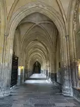 Maastricht, Kreuzgang im Servatiuskloster (25.04.2015)