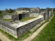 Augst, ehemalige R�merstadt Augusta Raurica, die genaue Bedeutung dieser Anlage im Heiligtum Grienmatt ist nicht bekannt, April 2015