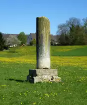 Augst, R�merstadt Augusta Raurica, freistehende S�ule am Heiligtum Grienmatt, April 2015