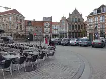 Diest, B�rgerh�user am Grote Markt (26.04.2015)