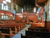 Die reformierte Kirche B�hl in Z�rich Wiedikon pr�sentiert sich als eines der sch�nsten Baudenkm�ler der Neugotik in Z�rich und ist bekannt f�r die gute Akustik - 11.09.2013