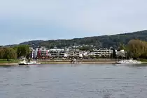 Rheinuferpromenade in Niederdollendorf - 12.10.2014