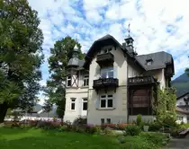 Garmisch-Partenkirchen, die Villa des Komponisten Richard Strau�, erbaut 1906-08, Aug.2014