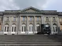 Tervuren, Kolonienpalais, erbaut 1897 von K�nig Leopold II., heute Verwaltung des K�niglichen Zentralafrika Museum (27.04.2015)