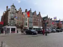 Mechelen, H�user an der Stra�e Ijzerenlein (27.04.2015)