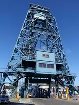 Willebroek, Br�cke �ber den Zeekanal Br�ssel - Schelde (28.04.2015)