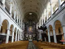 Antwerpen, Innenraum der St. Karl Borrom�us Kirche, gestaltet von Jan Pieter van Baurscheit (28.04.2015)