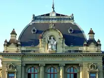 Hauptgeb�ude der Universit�t Bern, Detail - 29.10.2014