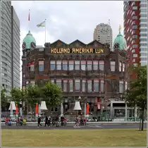Rotterdam. Das heutige Hotel New York war fr�her das Hauptquartier der Holland-Amerika-Lijn. 08.06.2015