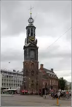 Amsterdam. Das Munttoren am Muntplein. 09.06.2015