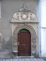 Laucha an der Unstrut, historisches Portal in der Oberen Hauptstra�e