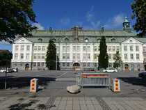 J�nk�ping, Per Brahe Gymnasium in der Brunnsgatan Stra�e (14.06.2015)