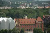 Aussicht von der Jakobskathedrale in Stettin (Katedra Świętego Jakuba).

Aufnahmedatum: 23. Mai 2015