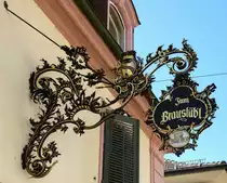 Rastatt, Restaurant  Zum Braust�bl , April 2015