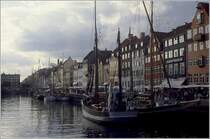 Eine weitere Ansicht vom Nyhavn in Kopenhagen. Scan vom Dia, 1990 (Matthias)