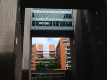 Blick von der Schellingstra�e in Berlin Mitte in Richtung Landwehrkanal, auch dieses Bild wurde am 11. Juli 2015 Im Rahmen eines Workshop Moderne Stadtarchitektur am Potsdamer Platz mit Fuji Systemkameras gefertigt.