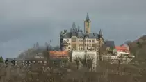 Das Werniger�der Schloss vom gegen�berliegenden Hang.