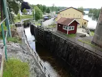 H�verud, Dalsland Kanal mit Kanalmuseum (19.06.2015)