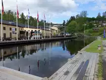 H�verud, Dalsland Kanal mit Aqu�dukt (19.06.2015)