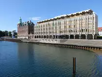 Landskrona, Stadtverwaltung an der Drottninggatan Stra�e (20.06.2015)