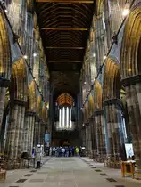 Glasgow, Mittelschiff der St. Mungo Kathedrale (04.07.2015)