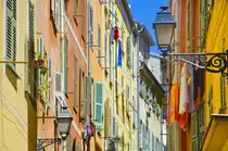 Die Altstadt (Vielle Ville) von Nizza. Aufnahmedatum: 25. Juli 2015.