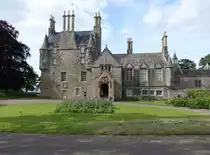 Edinburgh, Lauriston Castle, erbaut ab 1590 f�r Archibald Napier, erweitert 1823 von Thomas Allan (09.07.2015)