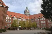 Altes Gymnasium in Flensburg. Aufnahmedatum: 21. September 2011.